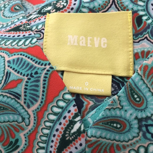 Maeve Paisley Maxi Dress - Picture 8 of 8